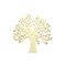 Wrapables Wooden Tree Embellishment Tag for DIY Arts & Crafts (Set of 10)